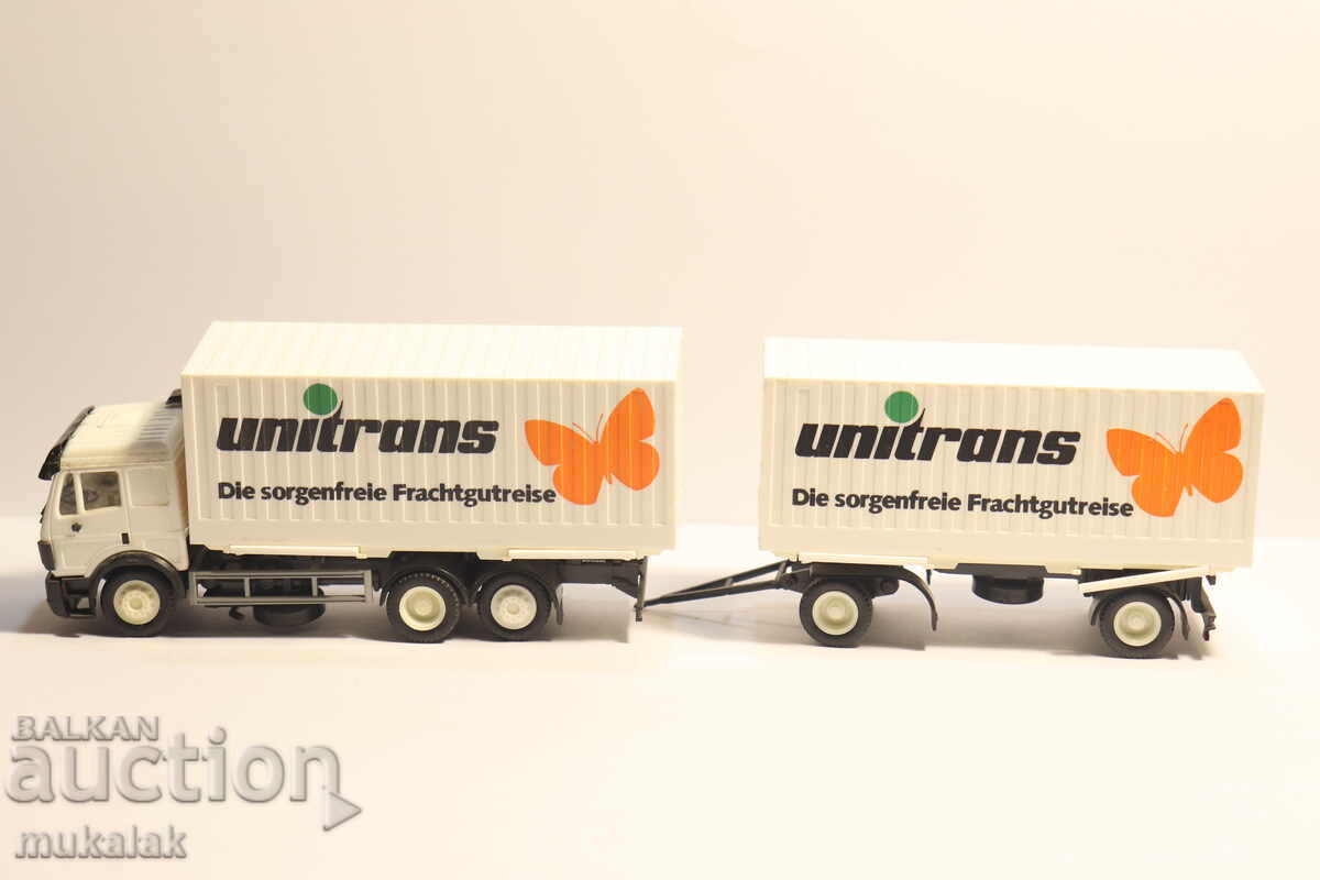 HERPA  H0 1/87  MERCEDES BENZ    КОНТЕЙНЕР   КАМИОН  МОДЕЛ