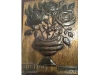 Tablou, creație originală, panou de cupru, 9.11.25