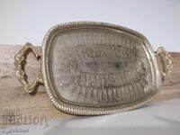 Tavă cu motive egiptene, faraoni, vechi folosit 9.11..25