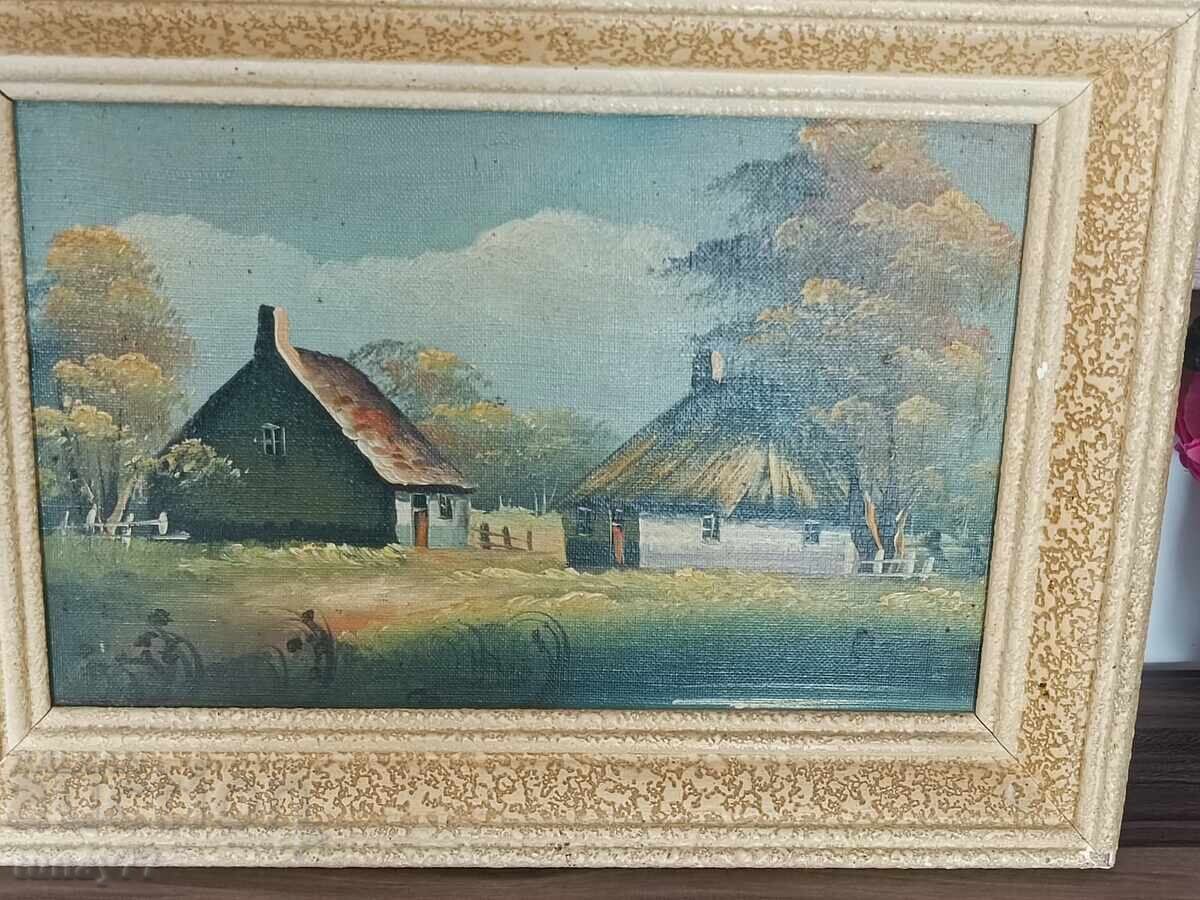 Oil painting on canvas. Unique with price 15.15 BGN | € 7.75