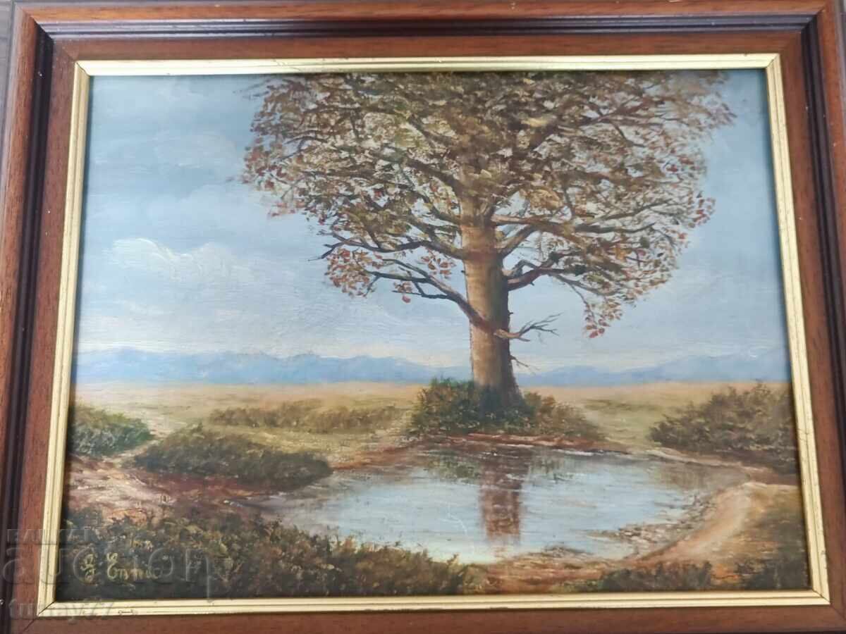 Oil painting, beauty for the eye, signed with price 16.00 BGN | € 8.18 Oil painting, beauty for the eye, signed with price 16.00 BGN | € 8.18
