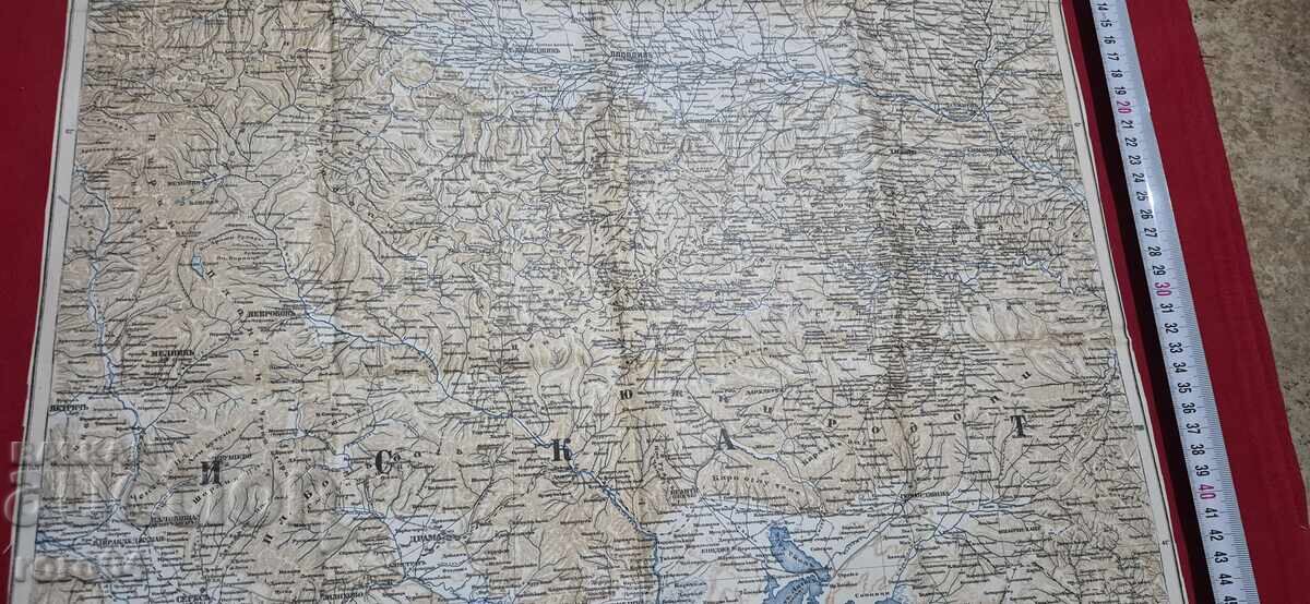 Licitație HARTĂ MILITARĂ VECHE - WW I / WW II Licitație HARTĂ MILITARĂ VECHE - WW I / WW II