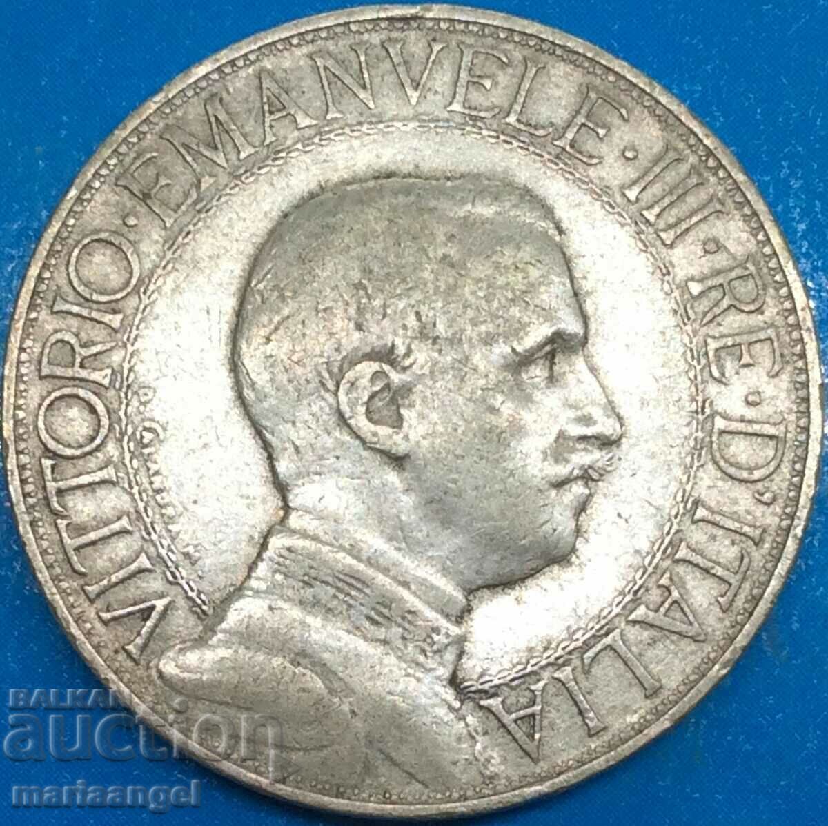 2 лири 1911 Италия сребро - изкл. рядка и скъпа! - 5 2 лири 1911 Италия сребро - изкл. рядка и скъпа! - 5