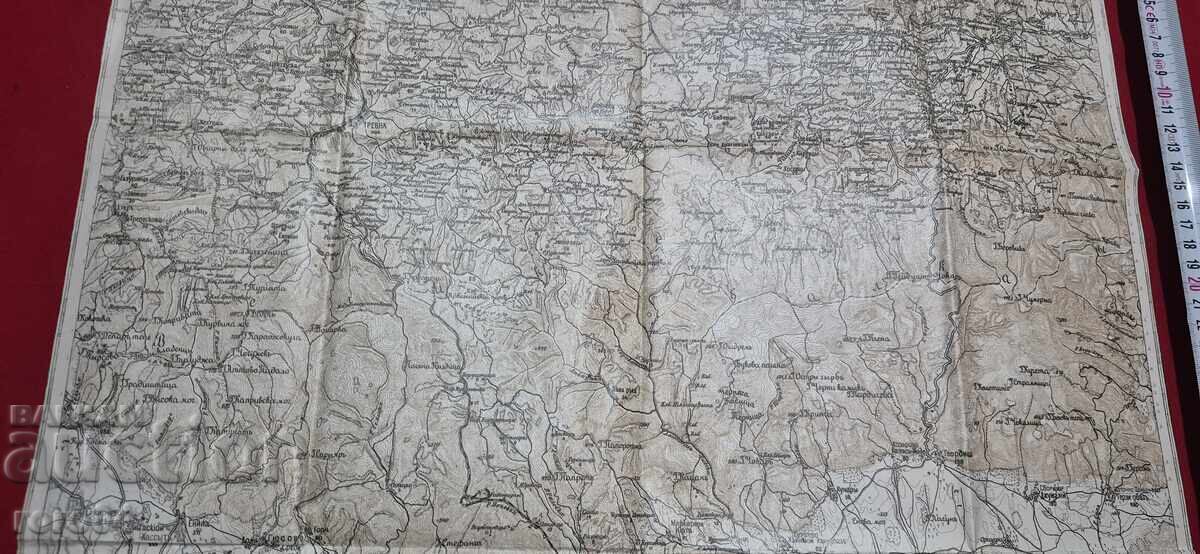 Аукцион КАЗАНЛЪК - СТАРА ВОЕННА КАРТА - WW I / WW II