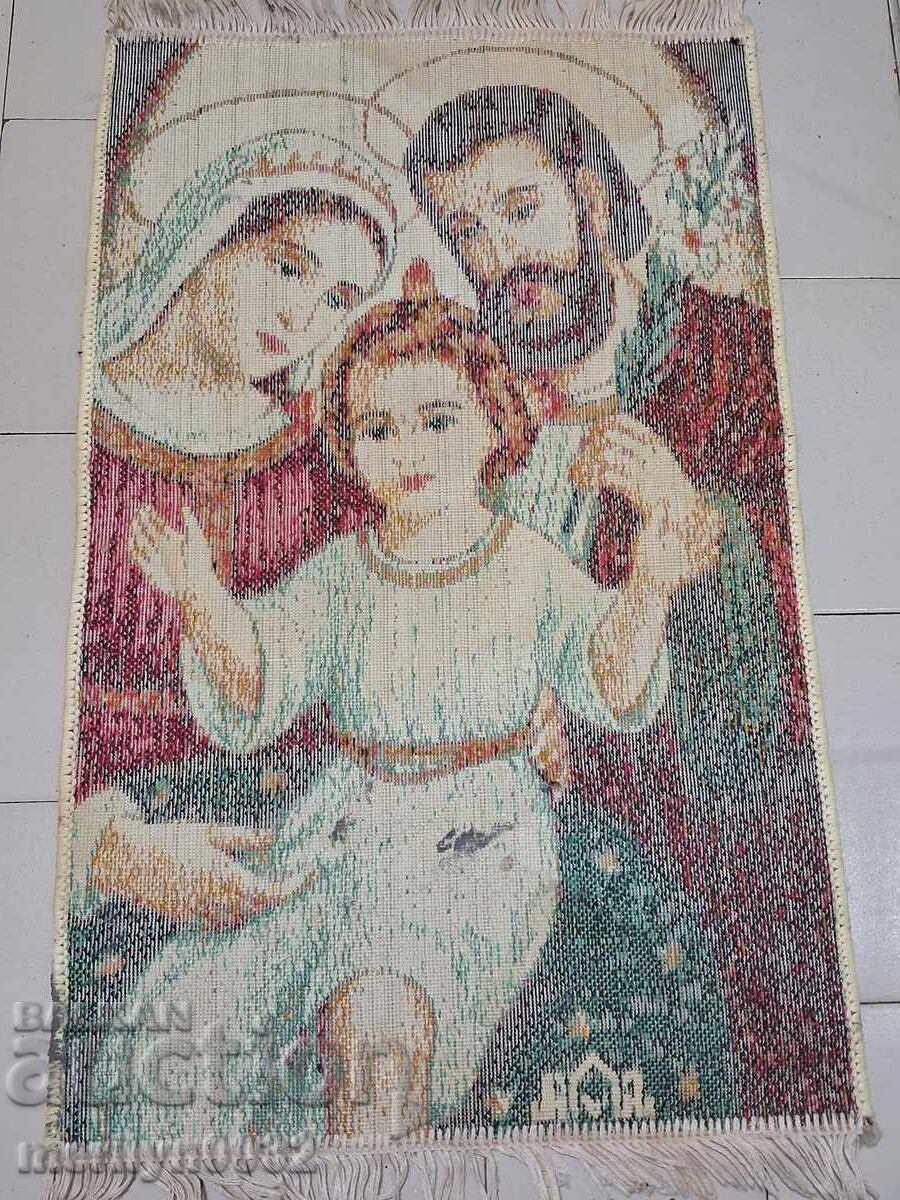 Old Religious Rug Picture - 6