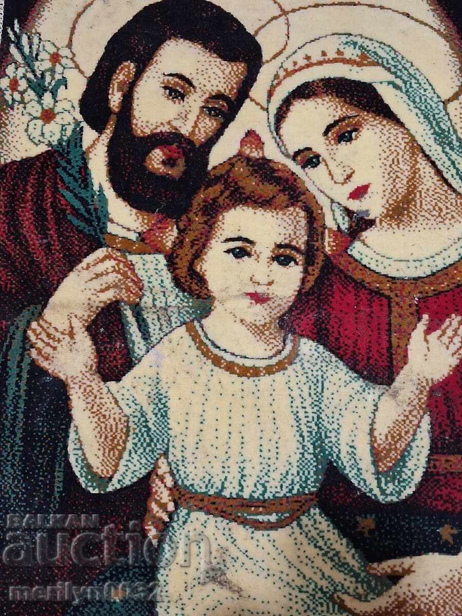 Old Religious Rug Picture - 7