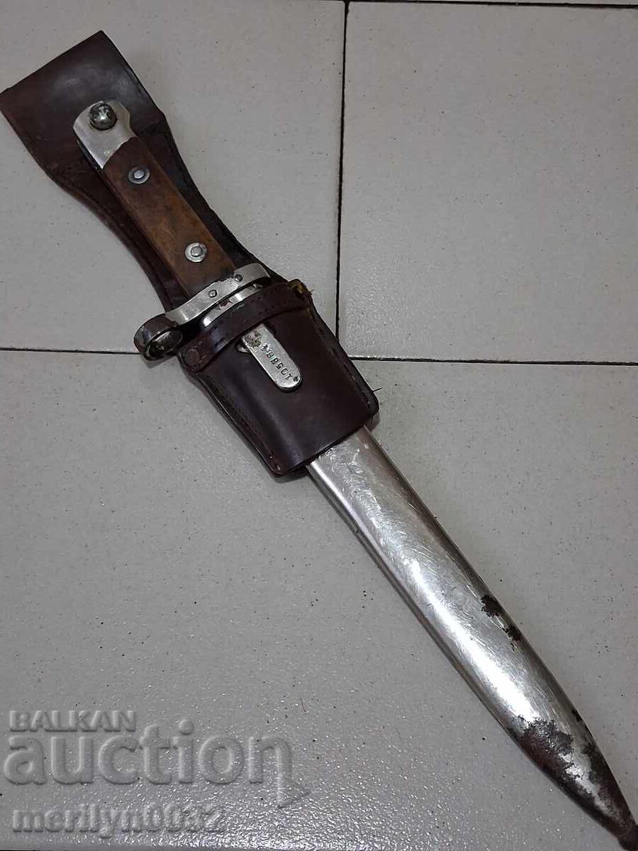 Bayonet knife with scabbard for M-95 rifle - 7
