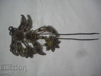 Μέρος από μεγάλη παλιά, φιλιγκράν βελόνα