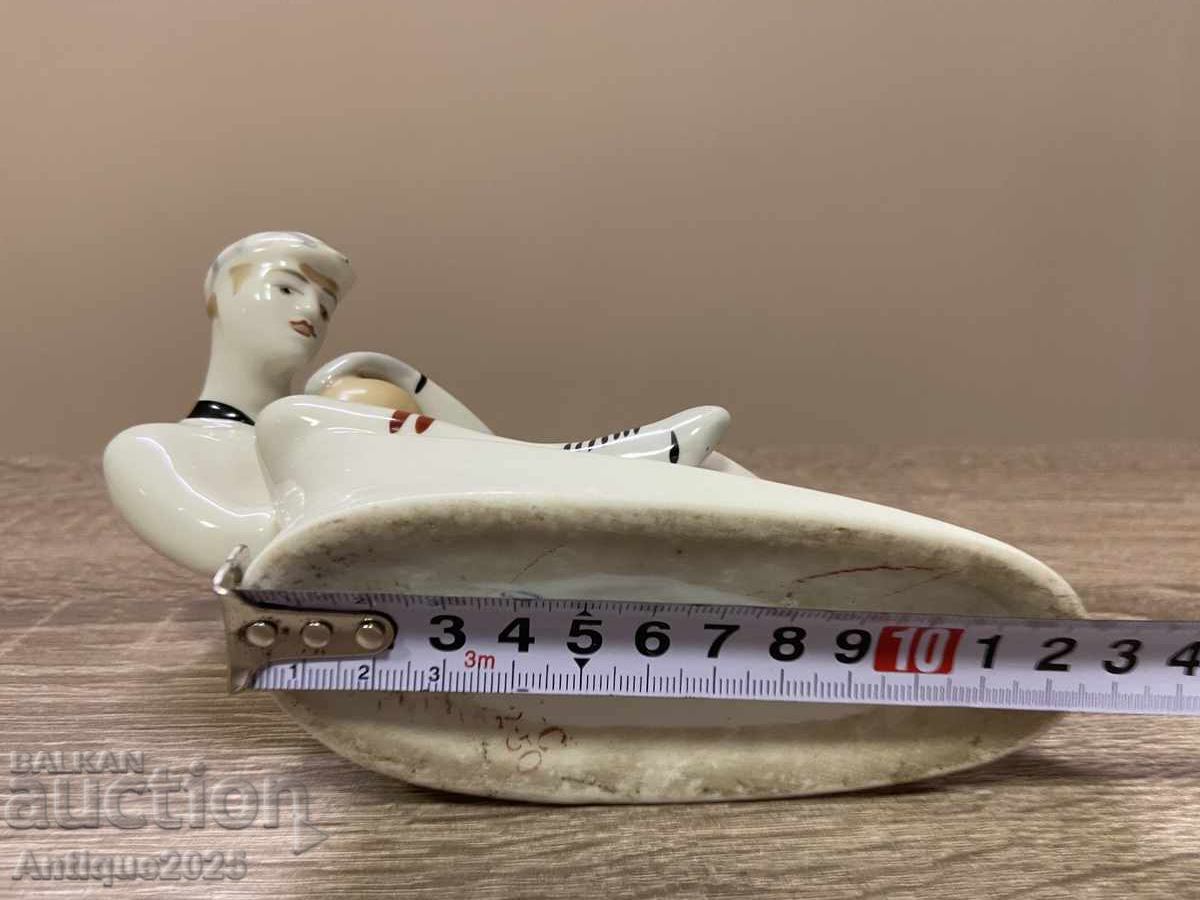 Порцелан. СССР. Полонне ЗХК. Футбол. Вратар. - 5