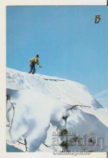 Картичка България София Витоша Ски-спорт** Картичка България София Витоша Ски-спорт**