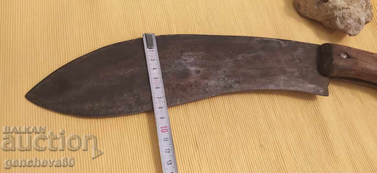 Стар Македонски нож кукри каракулак - 5