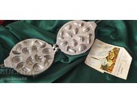 Стара алуминиева преса за сладки/неупотребявана