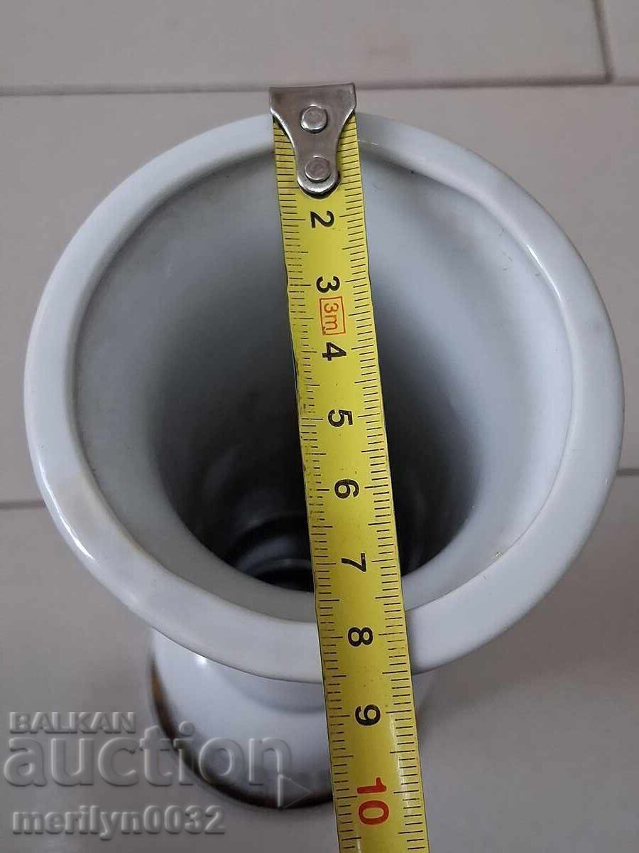 Παλιό βραβευμένο πορσελάνινο βάζο 1986 έτους ΛΔΒ - 5