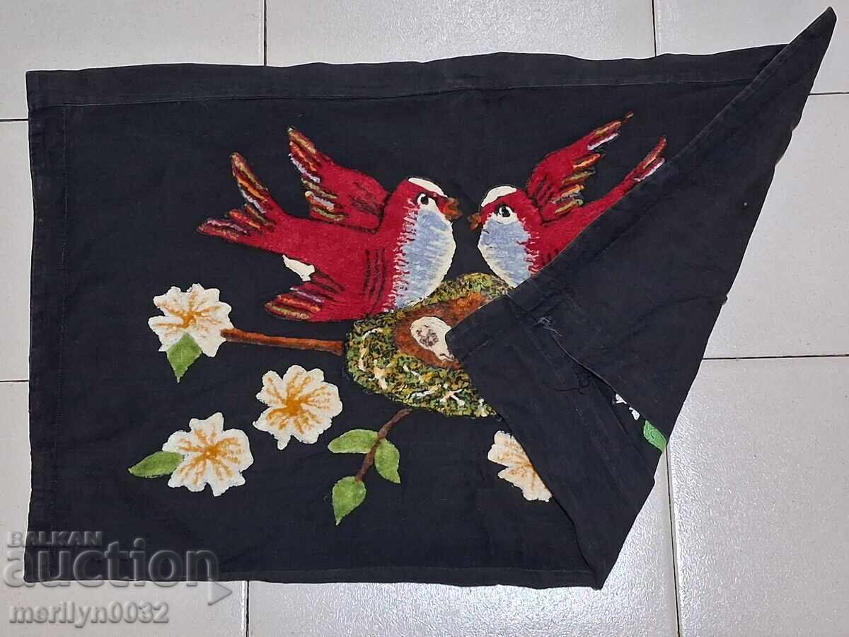 Old hand-woven pillowcase 65/40 cm - 7