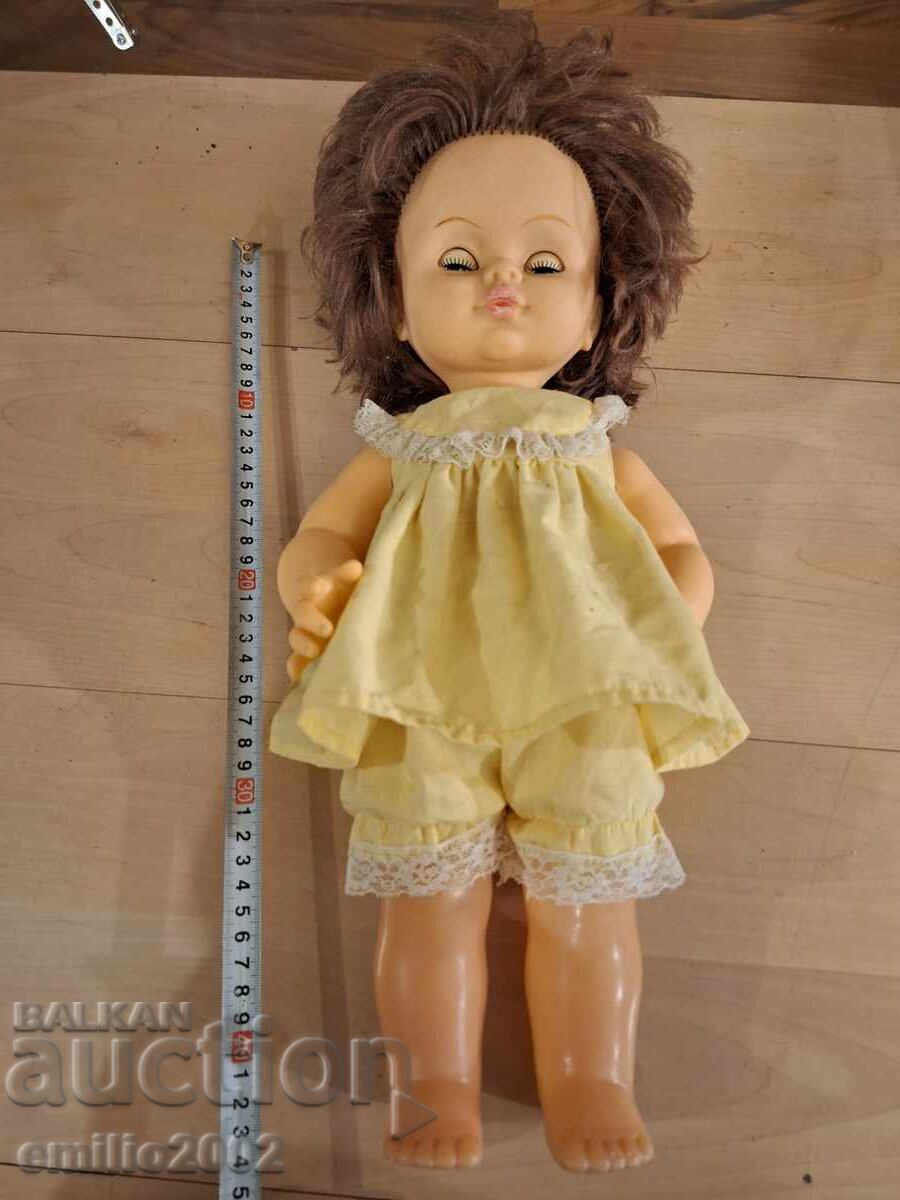 Детска кукла ретро соц с цена 12.00 лв. | € 6.14 Детска кукла ретро соц с цена 12.00 лв. | € 6.14
