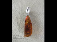 Κολιέ - μενταγιόν πρώτης τάξεως κεχριμπάρι Βαλτικής