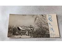 Ταχυδρομική κάρτα Χειμερινό ορεινό καταφύγιο 1963