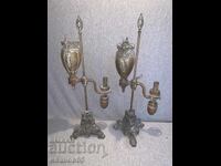 Old oil lamps