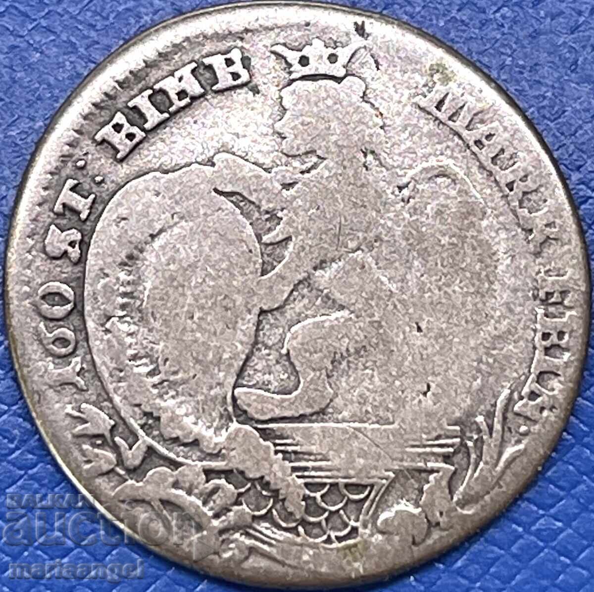 1/12 τάληρο 1766 Γερμανία Έσση Κάσσελ ασήμι - πολύ σπάνιο με τιμή 79.00 BGN | € 40.39