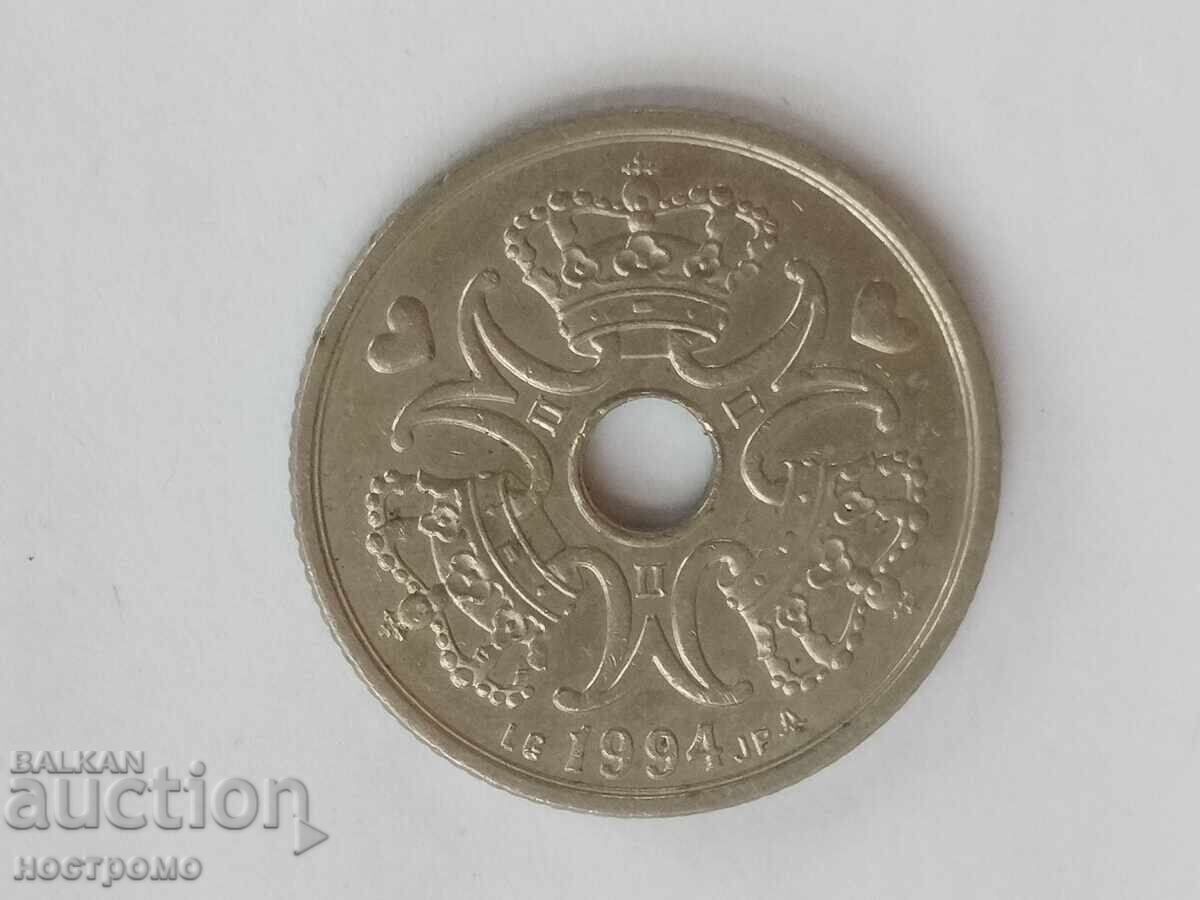 5 крони 1994 Дания  -  A 5941 с цена 2.00 лв. | € 1.02