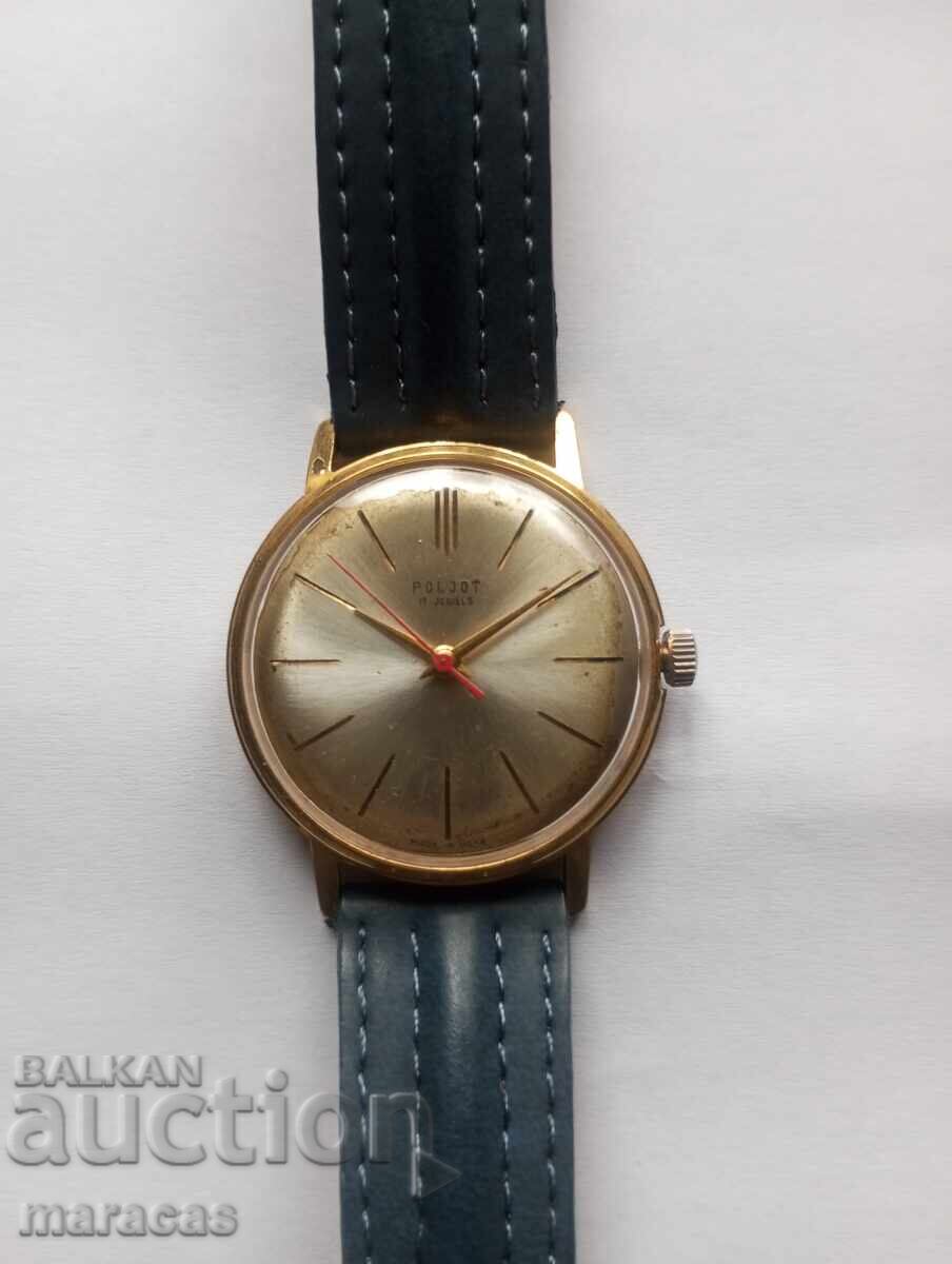 Σοβιετικό ρολόι Poljot 17 κοσμήματα