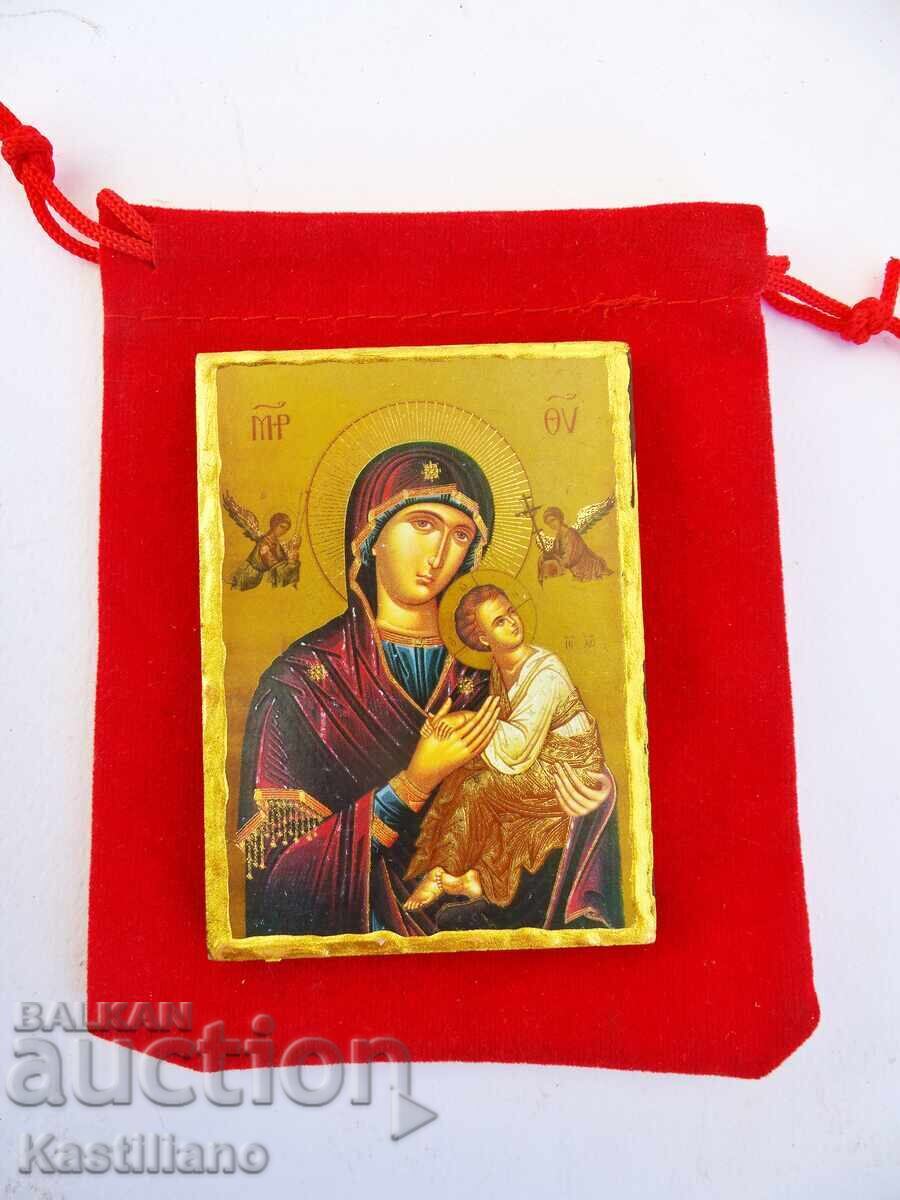 Icoană ortodoxă a Sfintei Născătoare de Dumnezeu 3