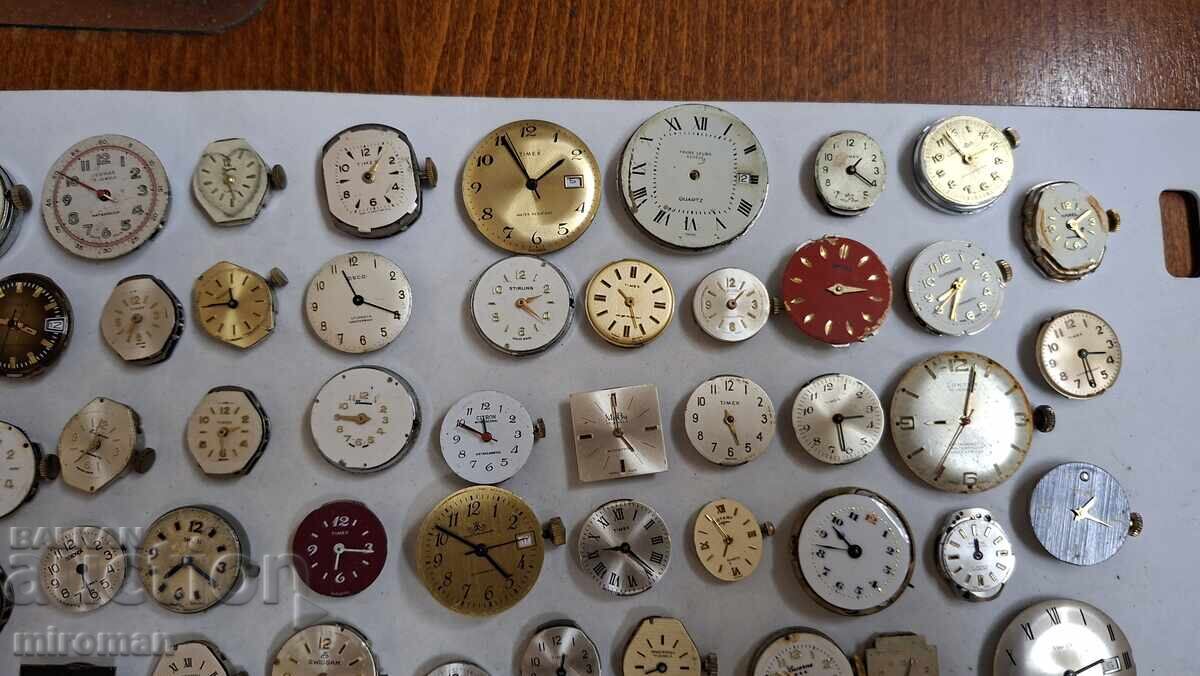 Delivery of I am selling a lot of mechanisms from women's watches and parts Delivery of I am selling a lot of mechanisms from women's watches and parts