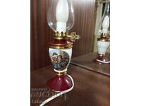 Lampă de noapte, de masă, din porțelan italian, frumoasă