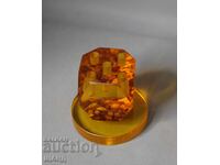 Παλιά Κεχριμπαρένια βάση για μολύβια 316 γραμμάρια