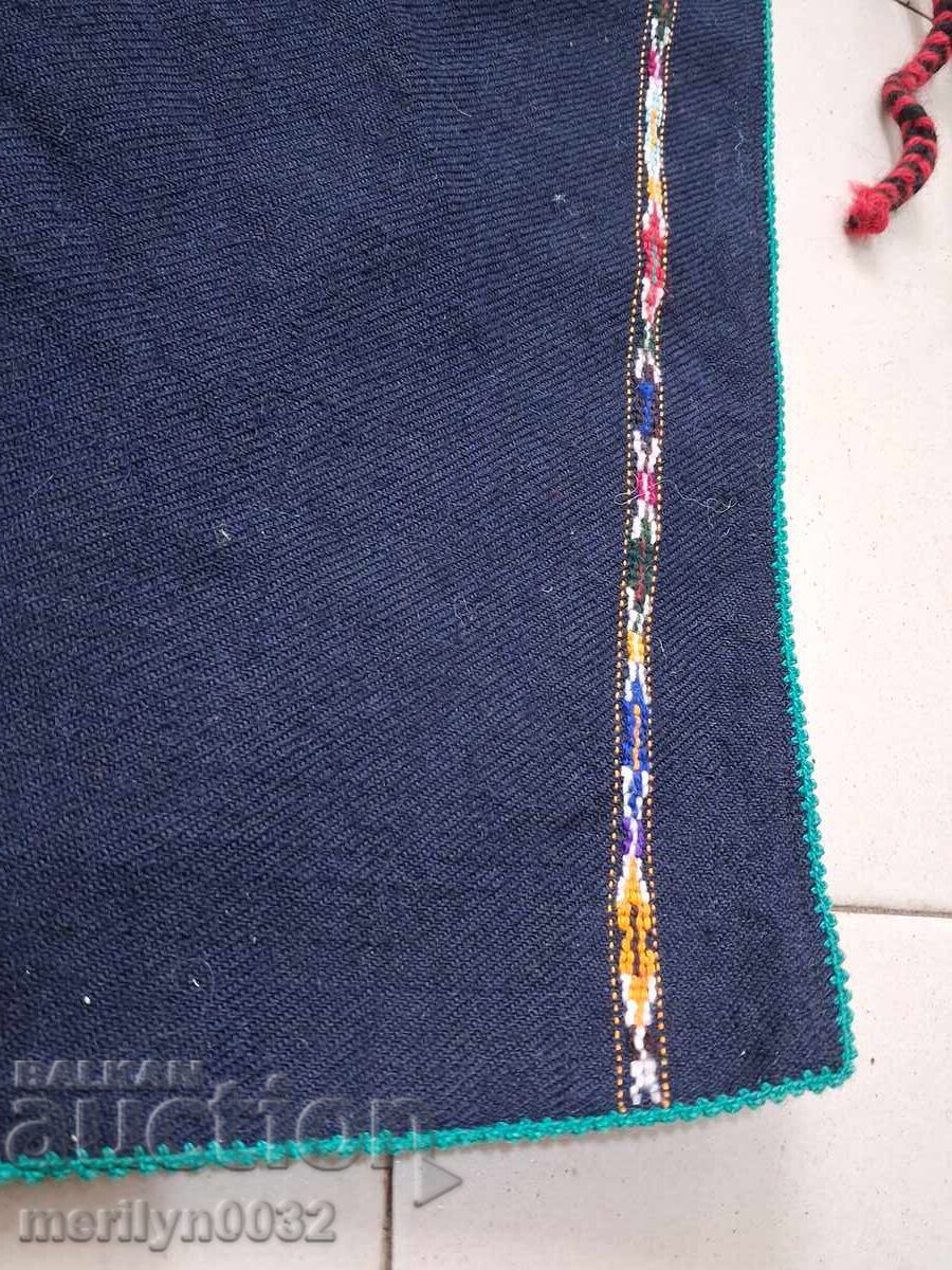 Old woven embroidered embroidered apron wear sukman - 7