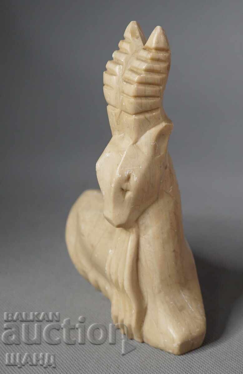 Παλαιό ειδώλιο αγαλματίδιο από πέτρα κατσίκας με τιμή 15.35 BGN | € 7.85