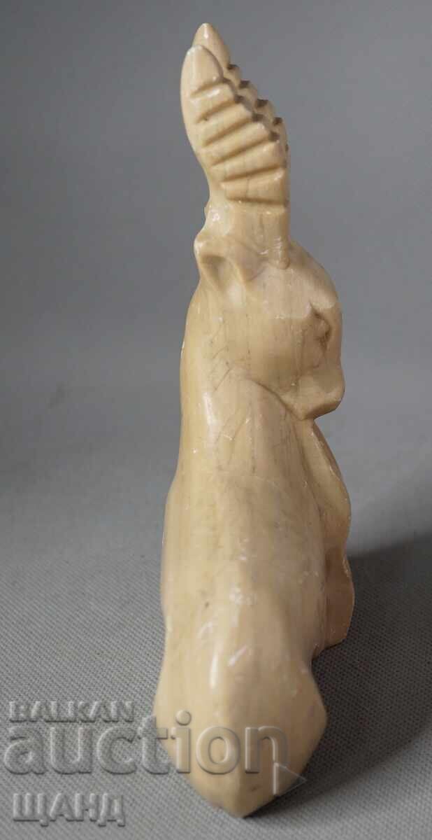 Δημοπρασία Παλαιό ειδώλιο αγαλματίδιο από πέτρα κατσίκας