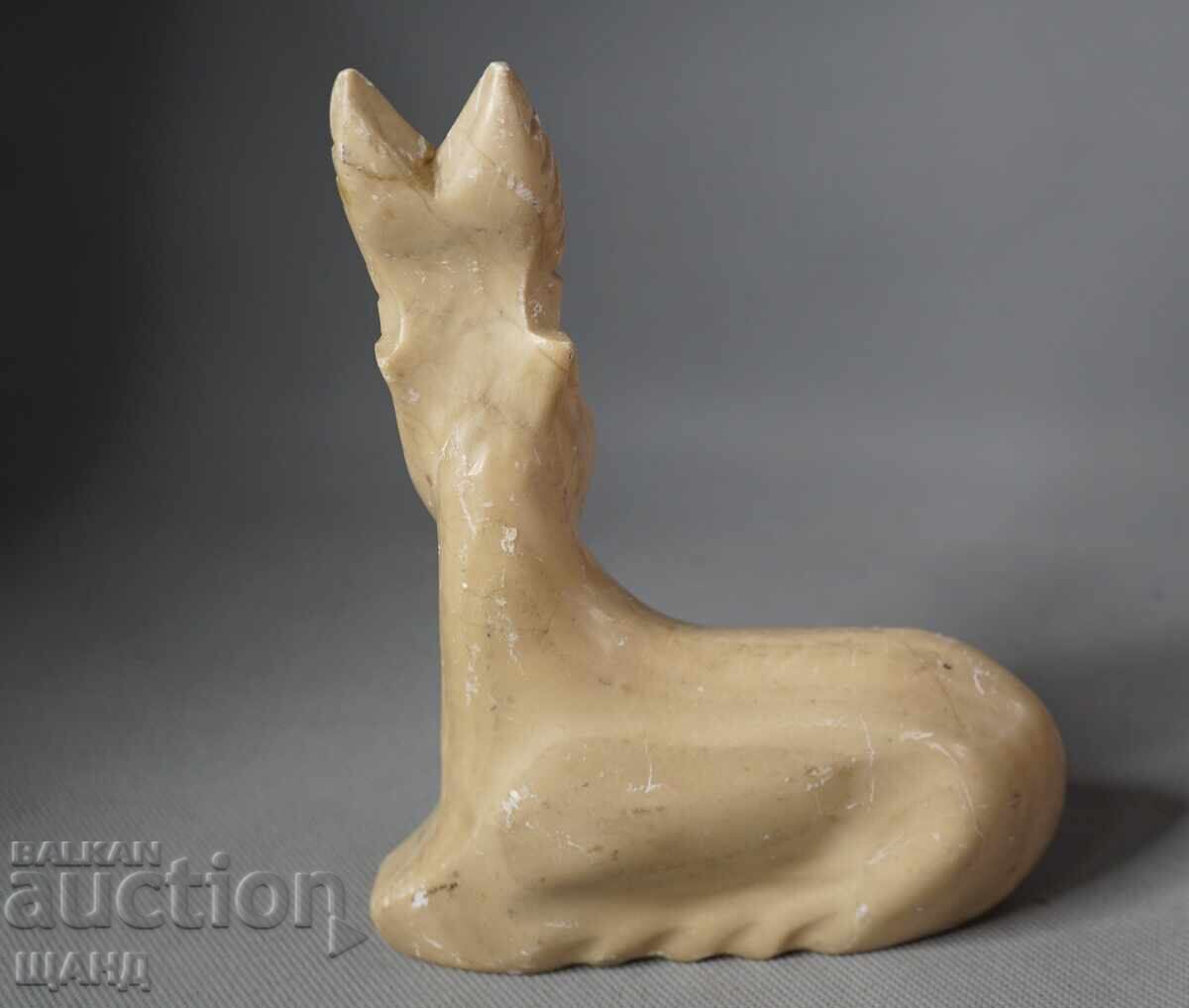 Παράδοση Παλαιό ειδώλιο αγαλματίδιο από πέτρα κατσίκας