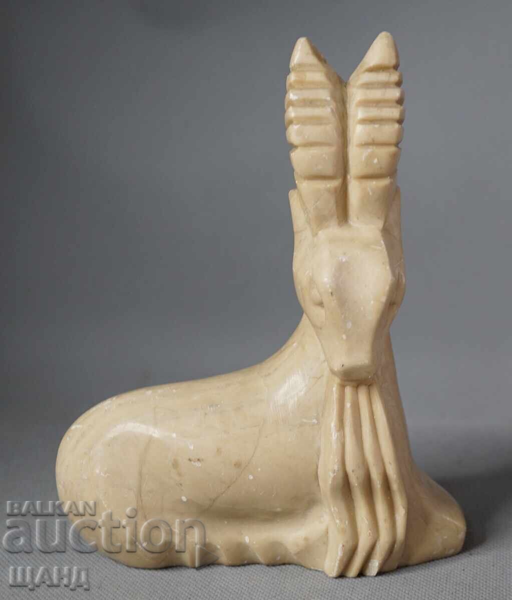 Παλαιό ειδώλιο αγαλματίδιο από πέτρα κατσίκας