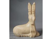 Παλαιό ειδώλιο αγαλματίδιο από πέτρα κατσίκας