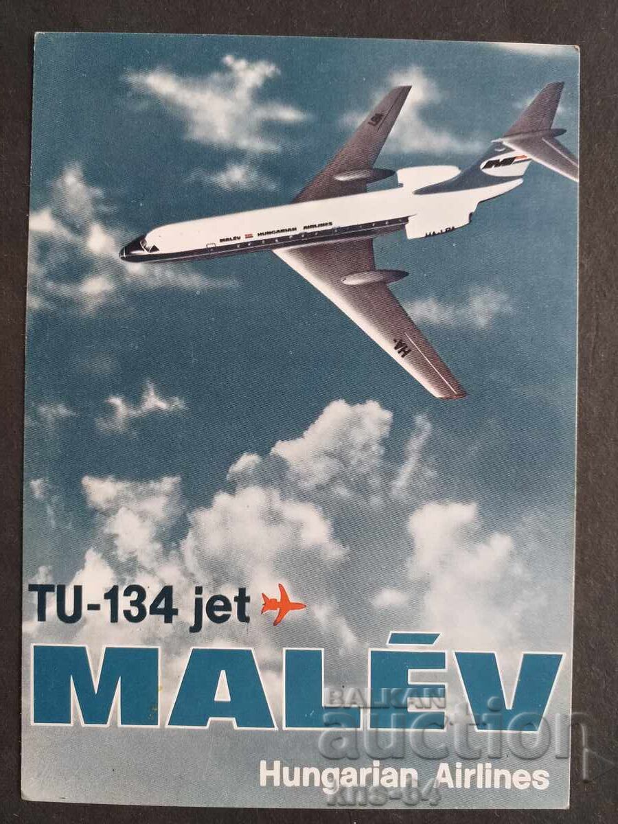 Malev Aviation Airplane Airport Malev Aviation Airplane Airport