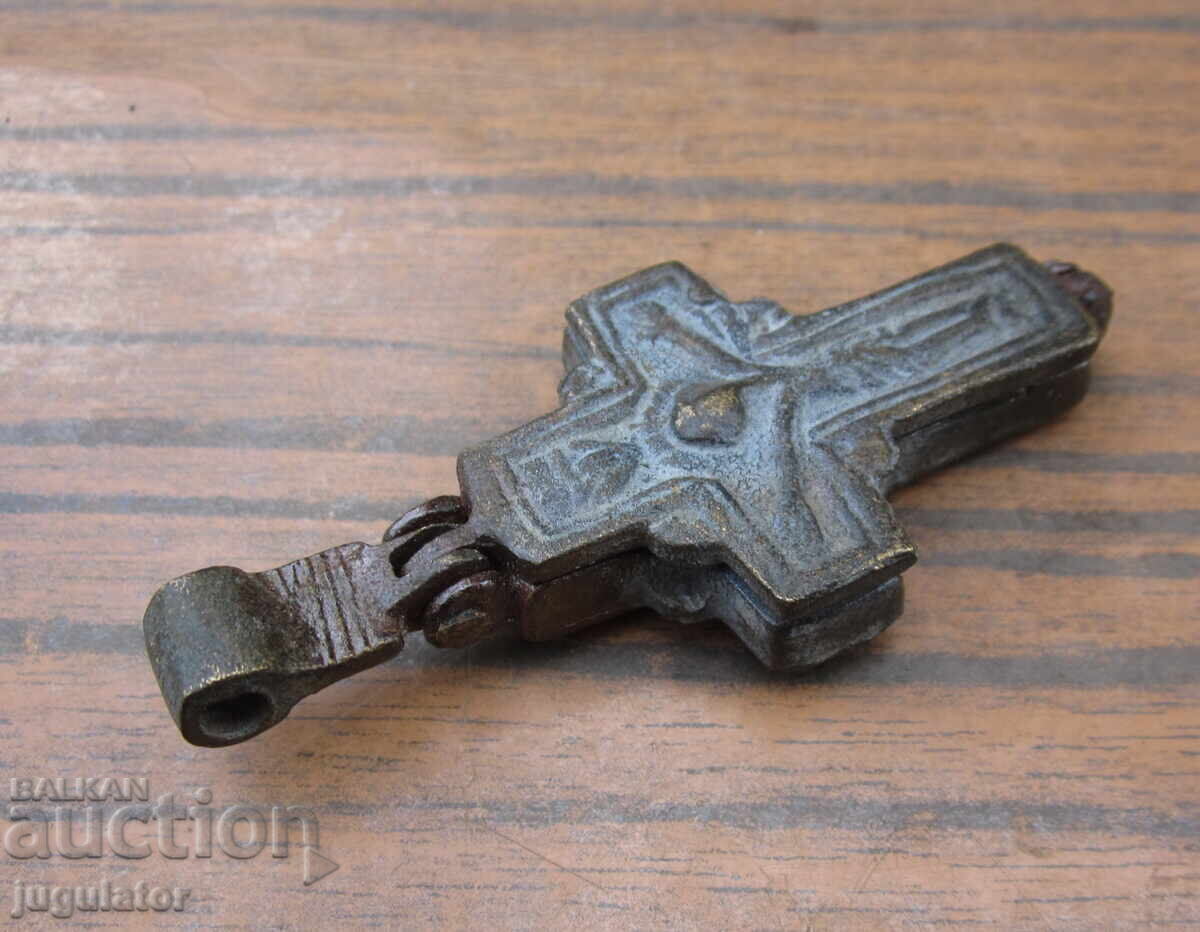 Delivery of Old Bulgarian Revival bronze cross
