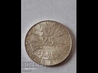 Argint 25 Șilingi 1972 / Austria