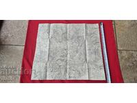 SLIVEN ȘI ÎMPREJURIMI 4 - HARTĂ MILITARĂ VECHE - WW I