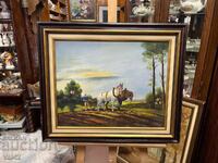 Beautiful landscape of a farm life