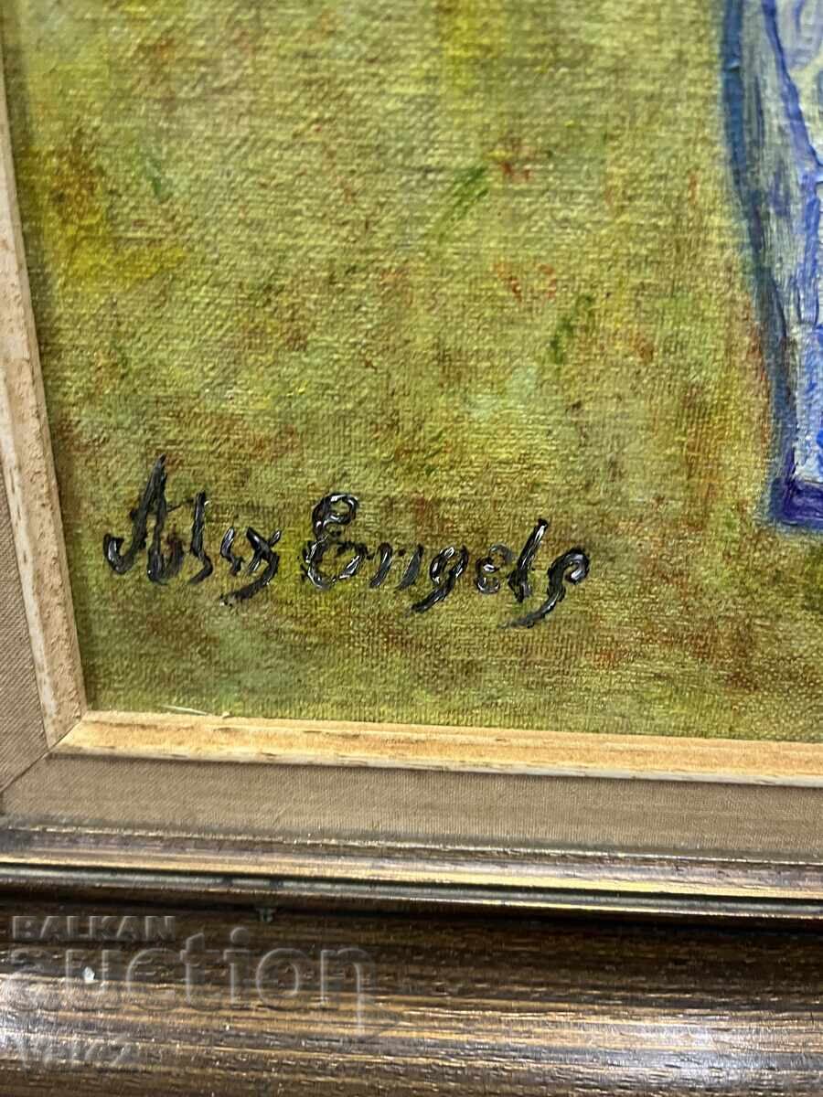 Beautiful painting painted with oil paints with price 38.00 BGN | € 19.43