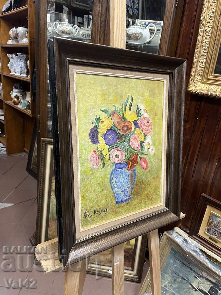 Delivery of Beautiful painting painted with oil paints