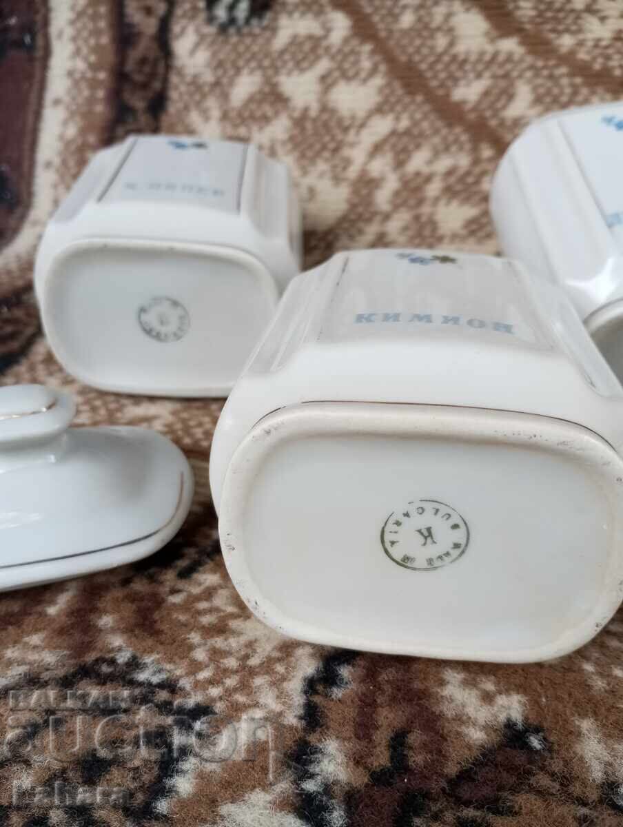 Σετ μπαχαρικών από πορσελάνη - 5