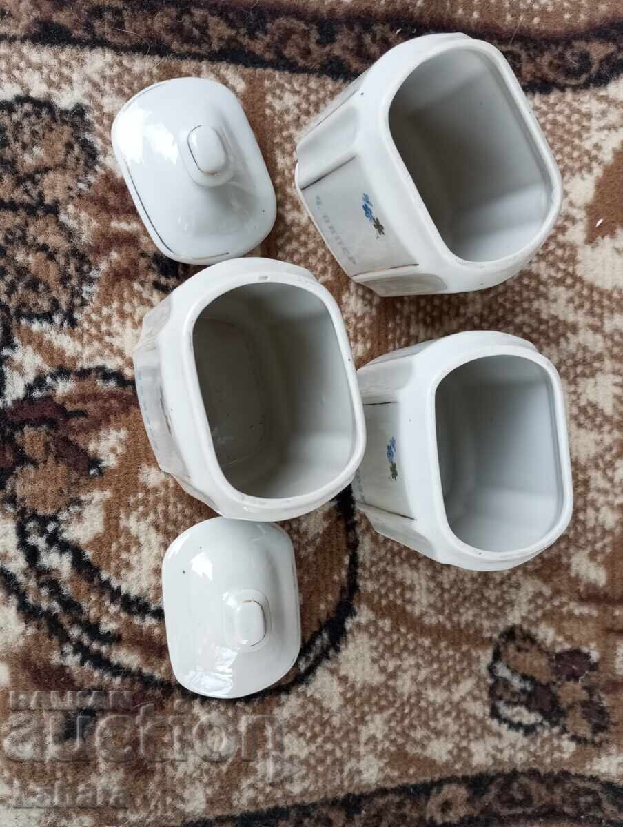 Σετ μπαχαρικών από πορσελάνη - 7