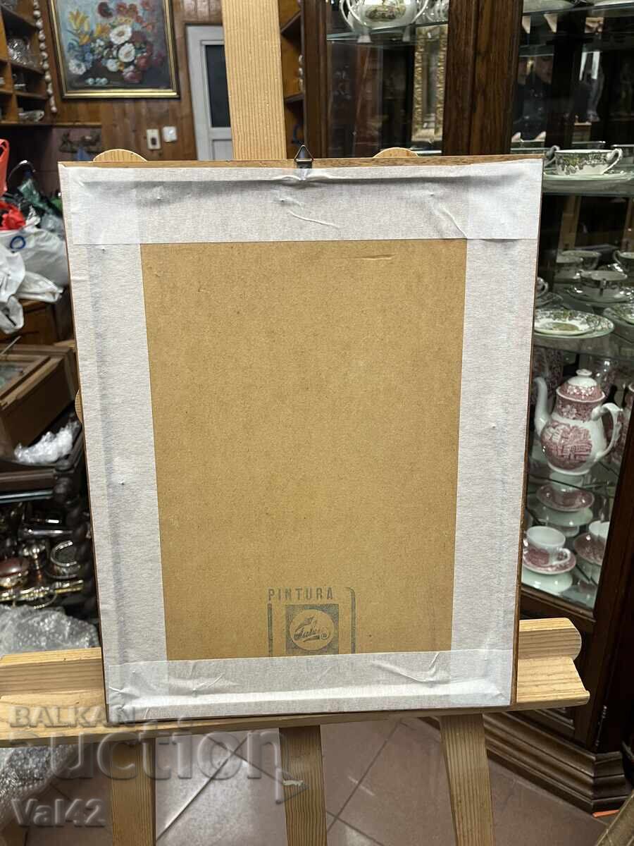 Sunflowers in a Vase - Oil Paints on Cardboard - 6 Sunflowers in a Vase - Oil Paints on Cardboard - 6