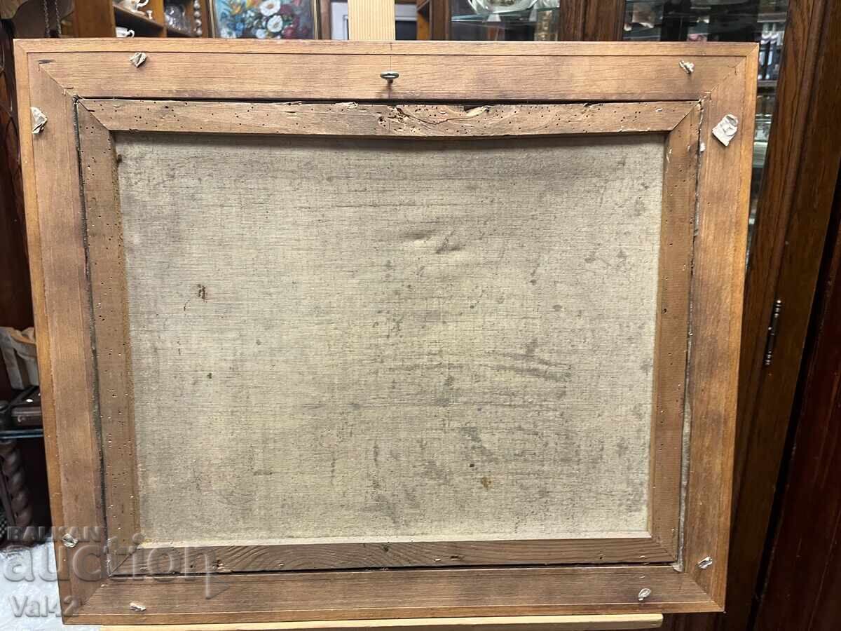 Landscape with houses by the river - 6