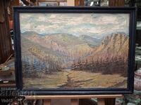 Mountain landscape - Bulgarian artist Ivan Trichkov