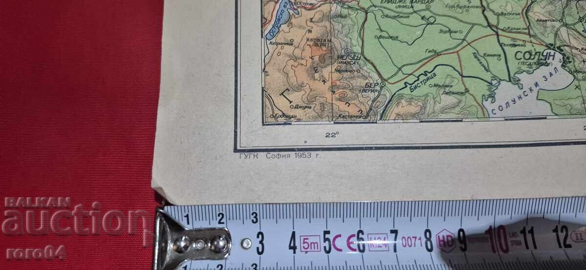 Livrarea HARTĂ - REPUBLICĂ POPULARĂ BULGARIA Livrarea HARTĂ - REPUBLICĂ POPULARĂ BULGARIA