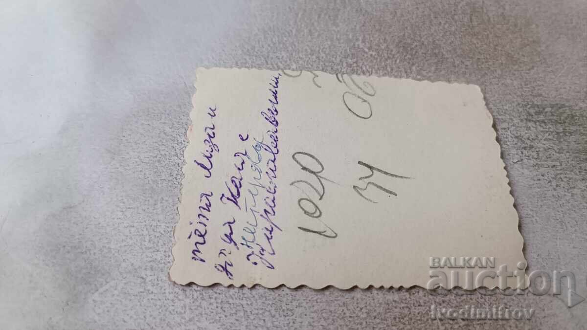 Photo Sofia Two men and two women in front of the monument to Tsar Liberator with price 1.85 BGN | € 0.95