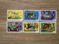 Iugoslavia - Animale din zonele umede (1976) MNH